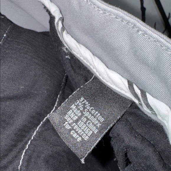 RSQ 38x30 Chino Straight Flat Front Light Gray Casual Work Trousers Pants - Picture 10 of 12